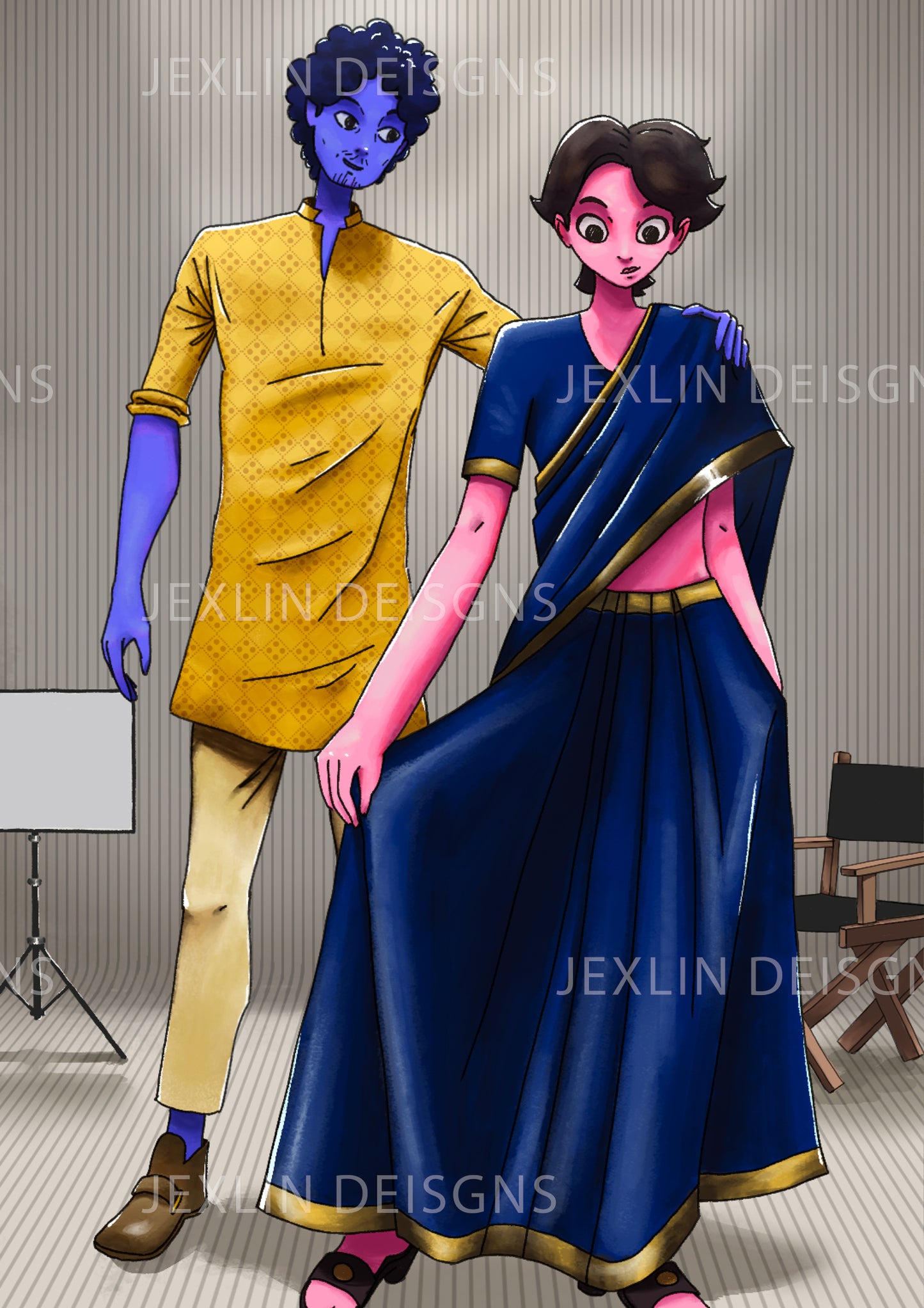 Photoshoot Fits Jex and Lin Poster