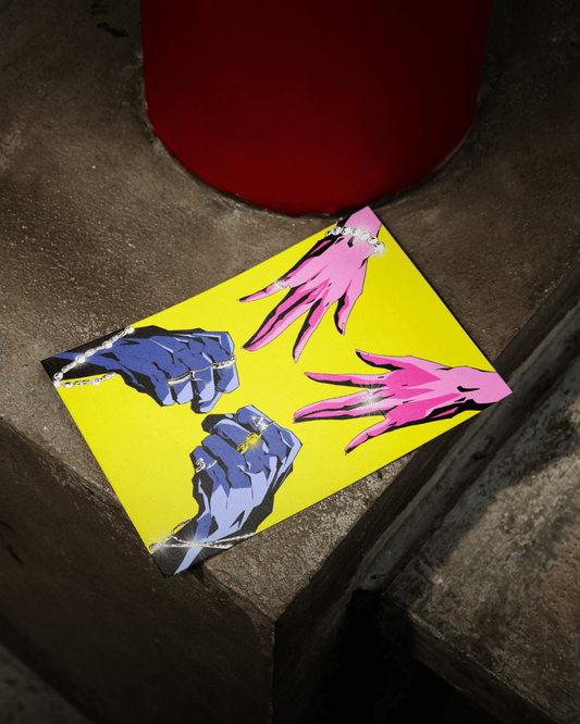 Jewelry Hands Poster